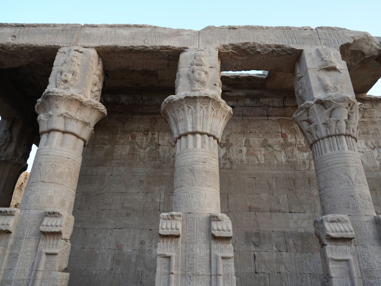 The Mammisi or birth house at the Temple of Edfu