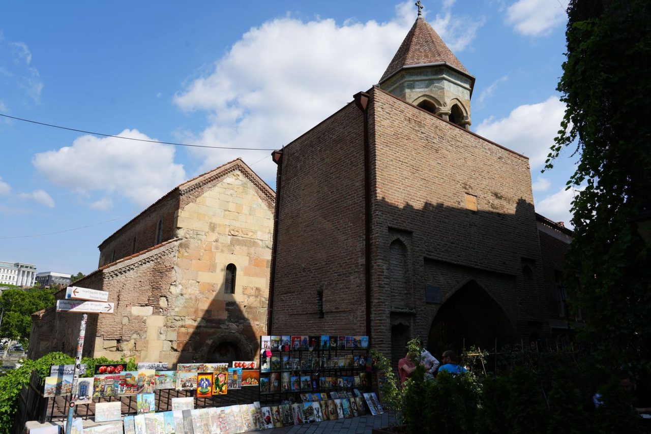 The historic Anchiskhati Basilica