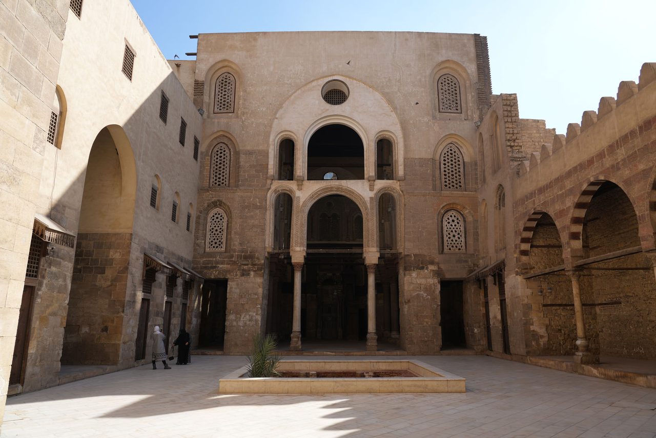 The stunning historic facade of the Complex of Qalawun