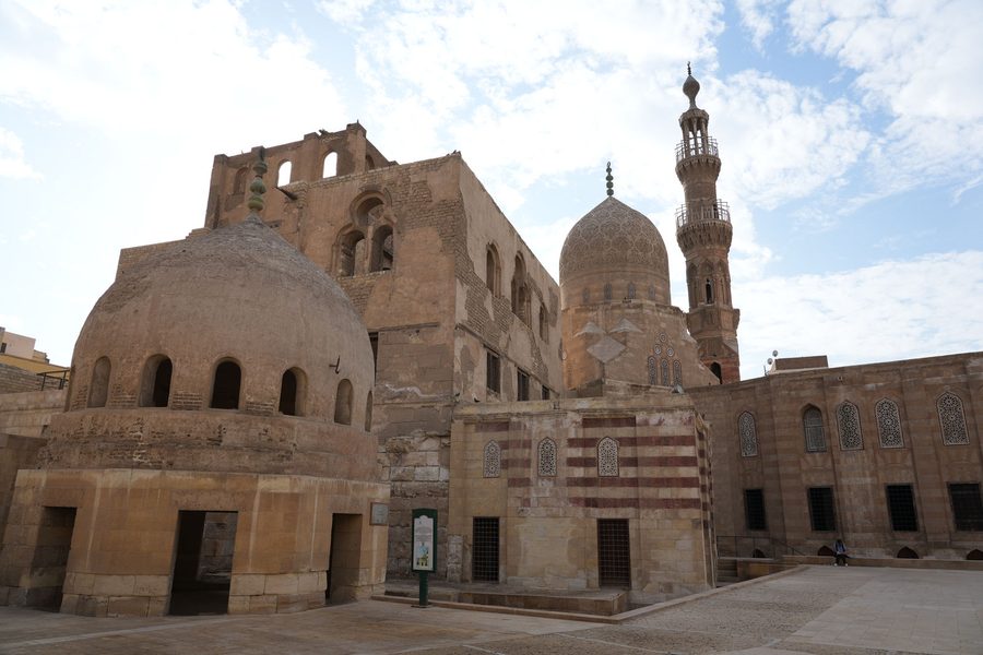Exploring the stone structures of the Amir Khayrbak Complex