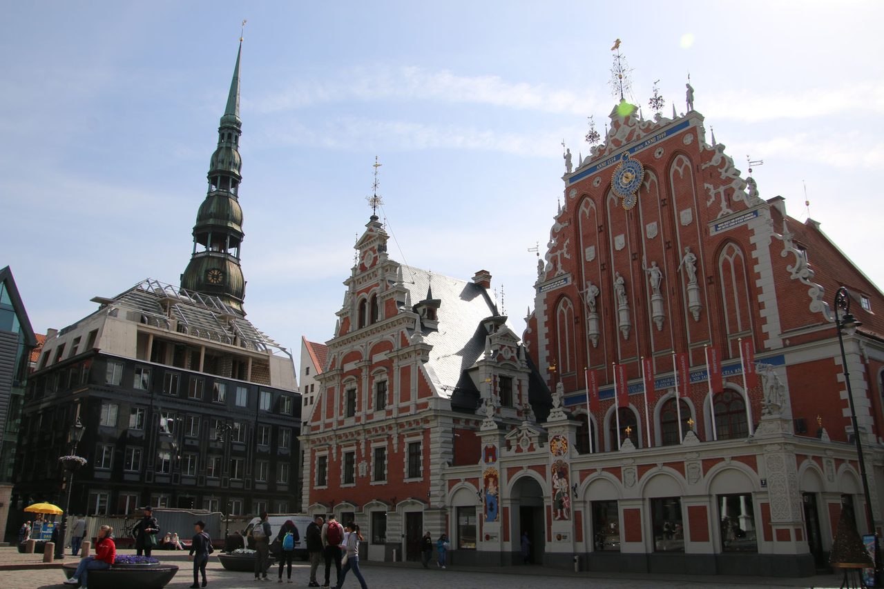 The House of the Blackheads and St. Peter's Church