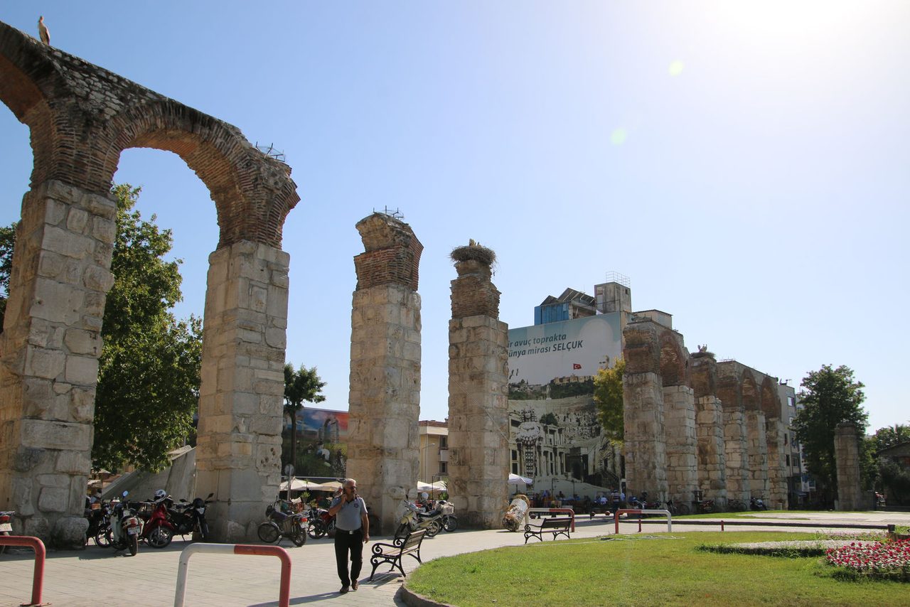 The Byzantine Aqueduct in Selçuk