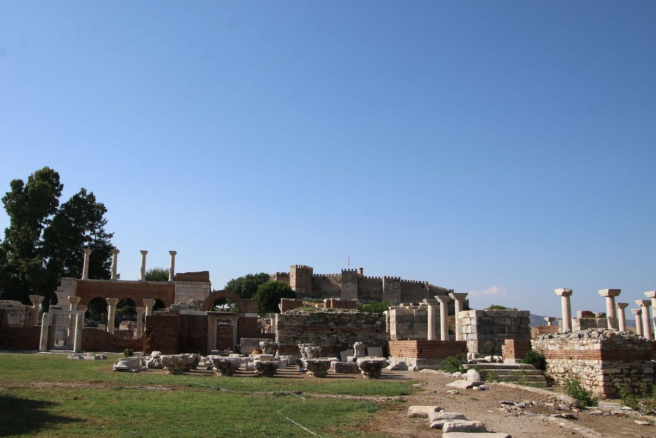 The Basilica of St John and Ayasuluk Castle