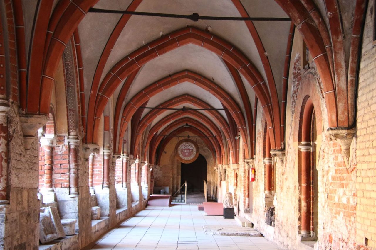 The cloister of Riga Cathedral