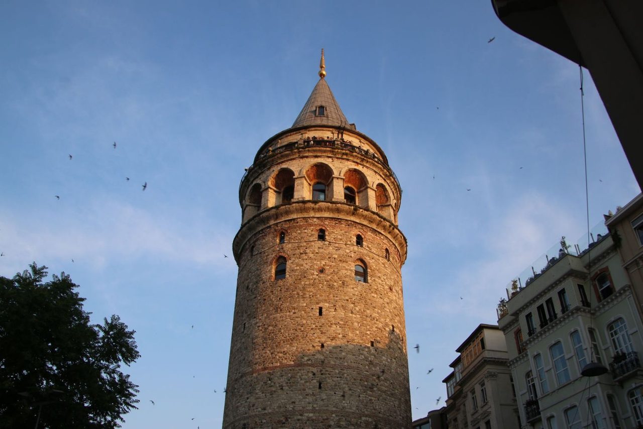 The Golden Galata Tower