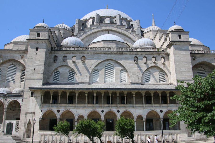 The Facade of Süleymaniye （
