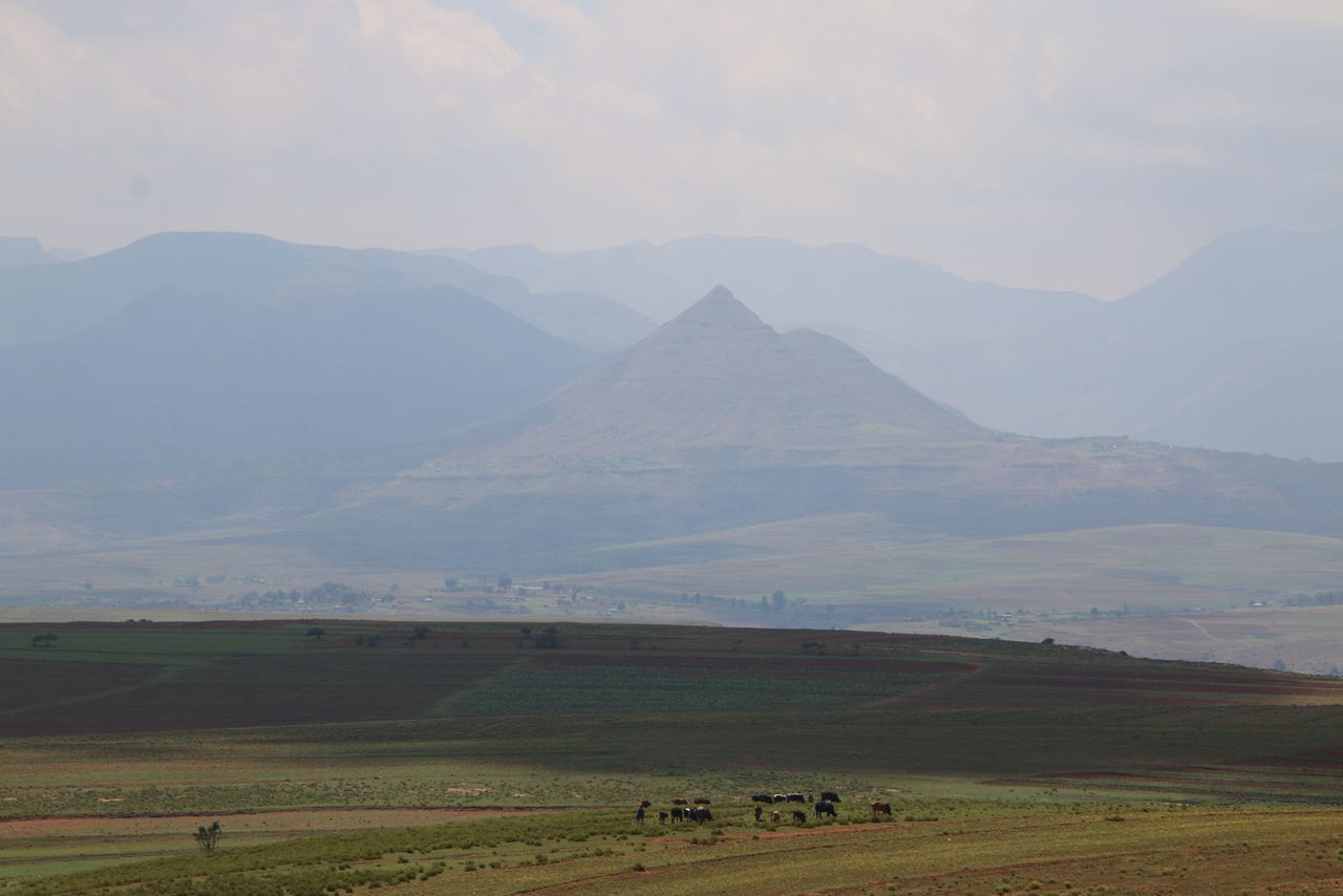 A Pyramid-Shaped Mountain