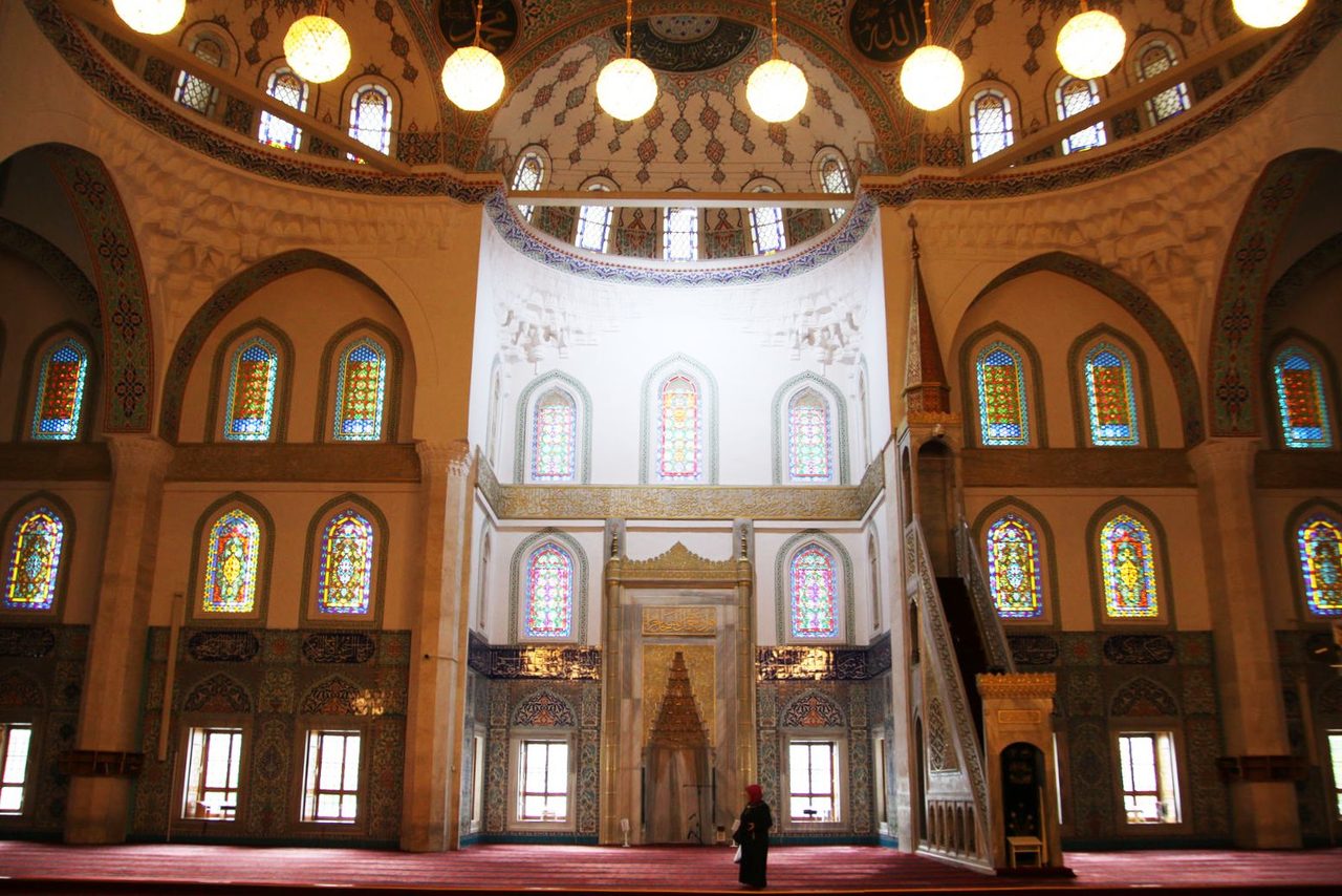 The Sacred Interior of Kocatepe Mosque