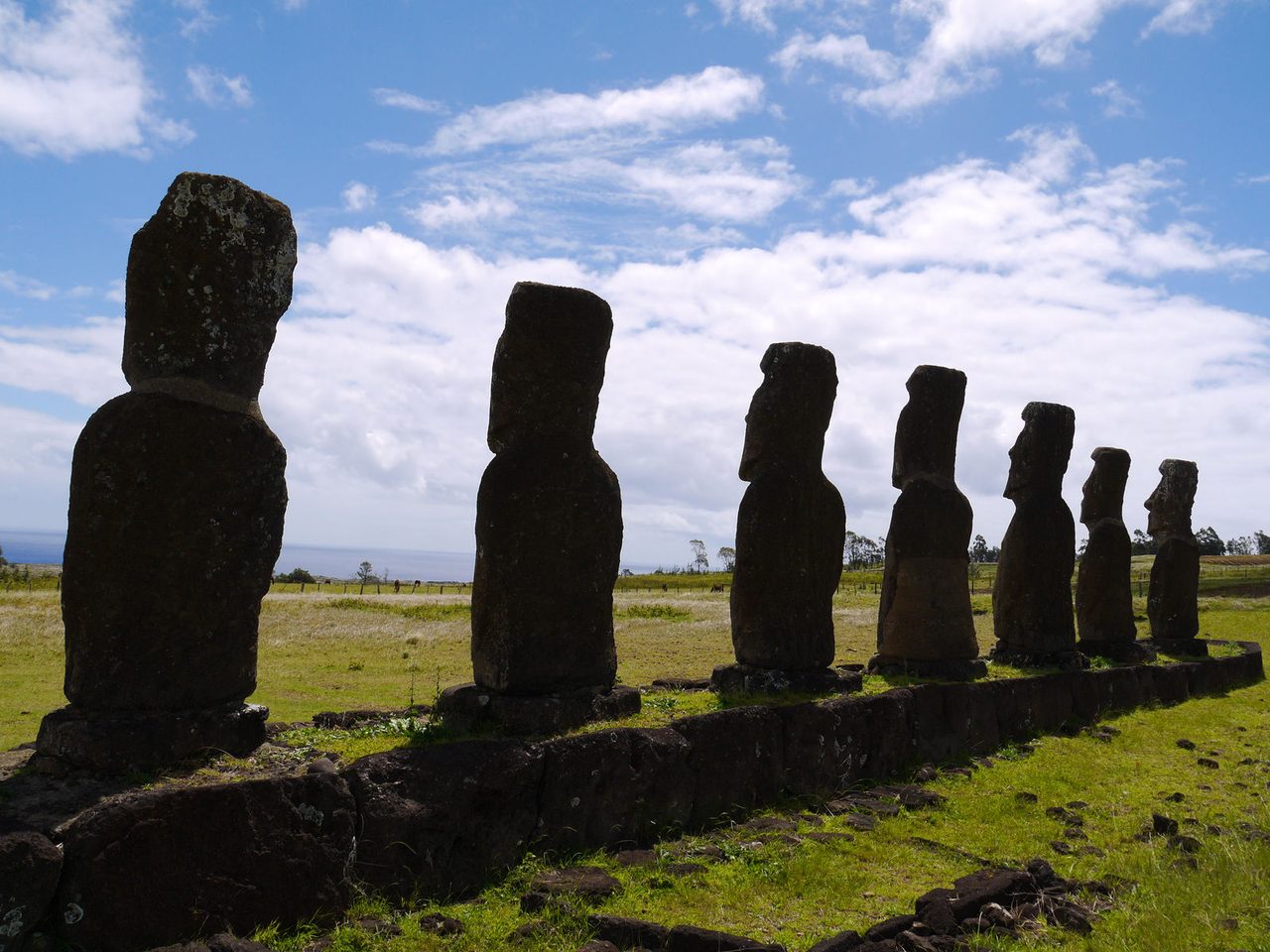 Moai statues