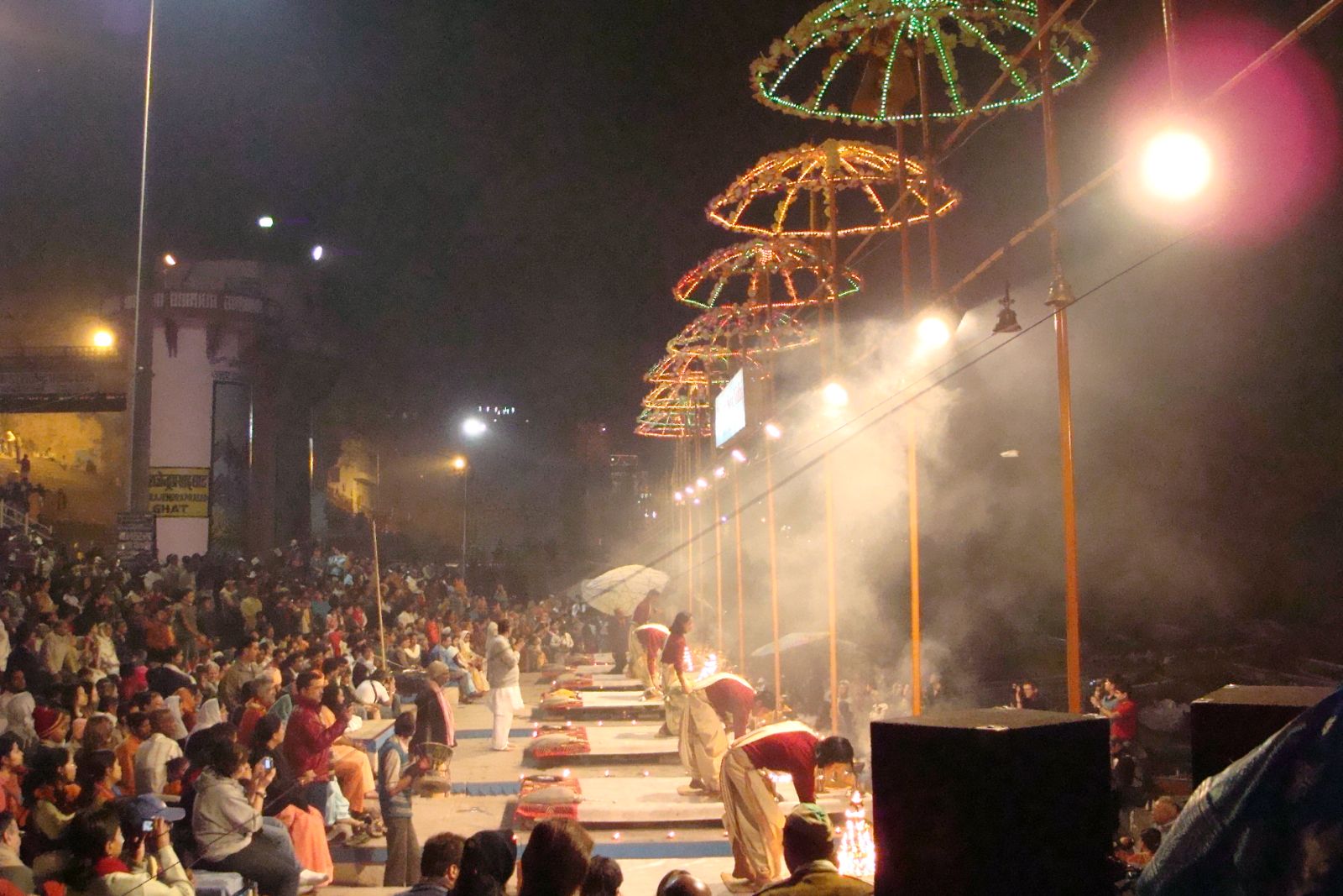 Ganga Aarti at Dashashwamedh Ghat, Varanasi