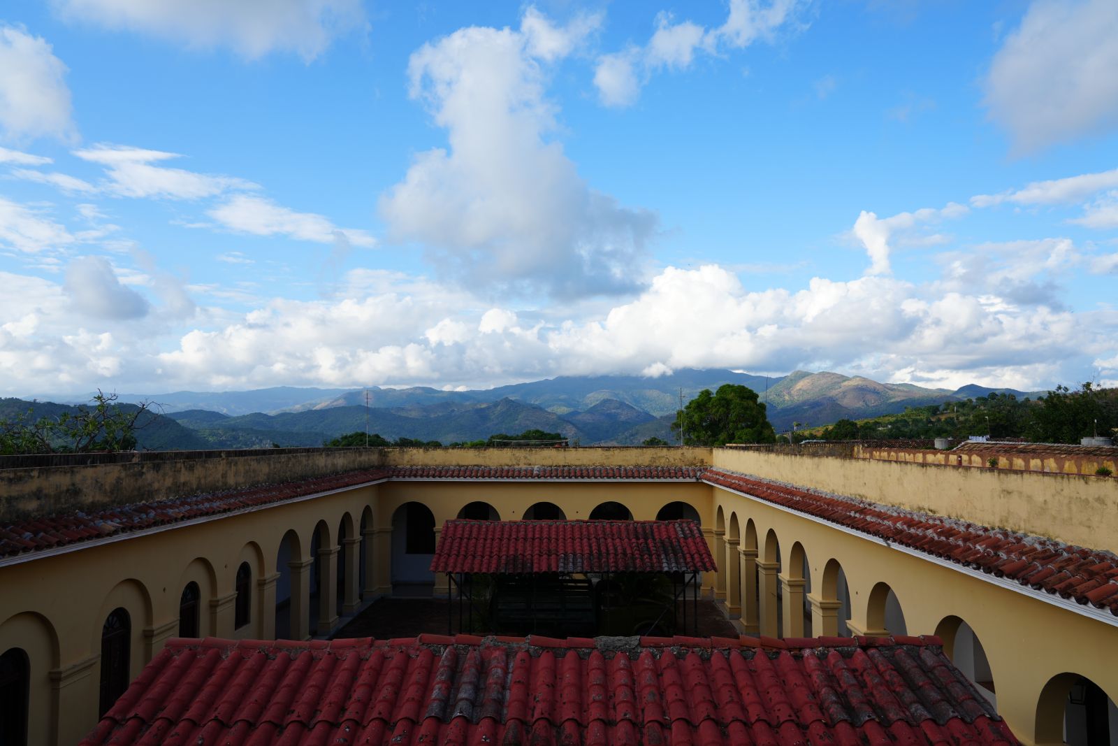 Escambray Mountains from the Convento de San Francisco de Asís