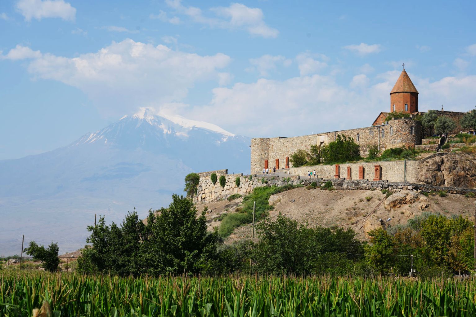 Khor Virap Monastery and Mount Ararat