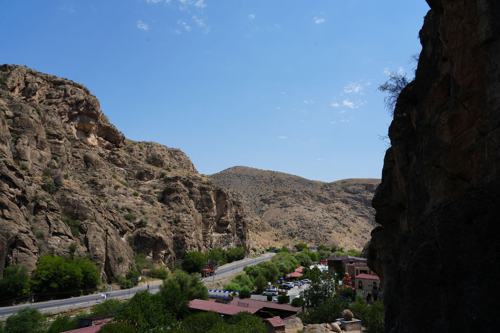 The scenic view around Areni-1 Cave