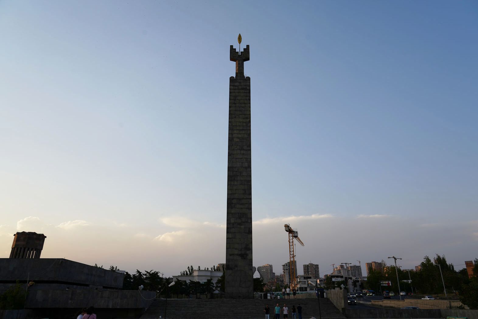 The 50th Anniversary of the October Revolution Monument