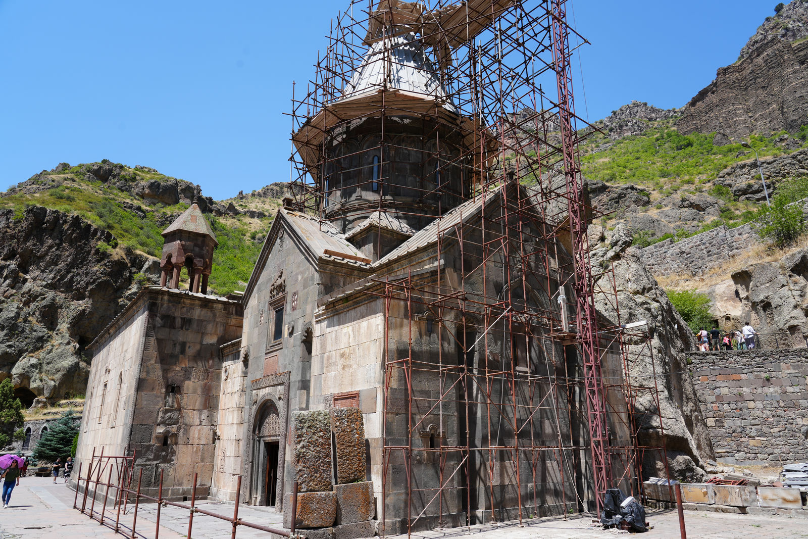 The main church of Geghard Monastery