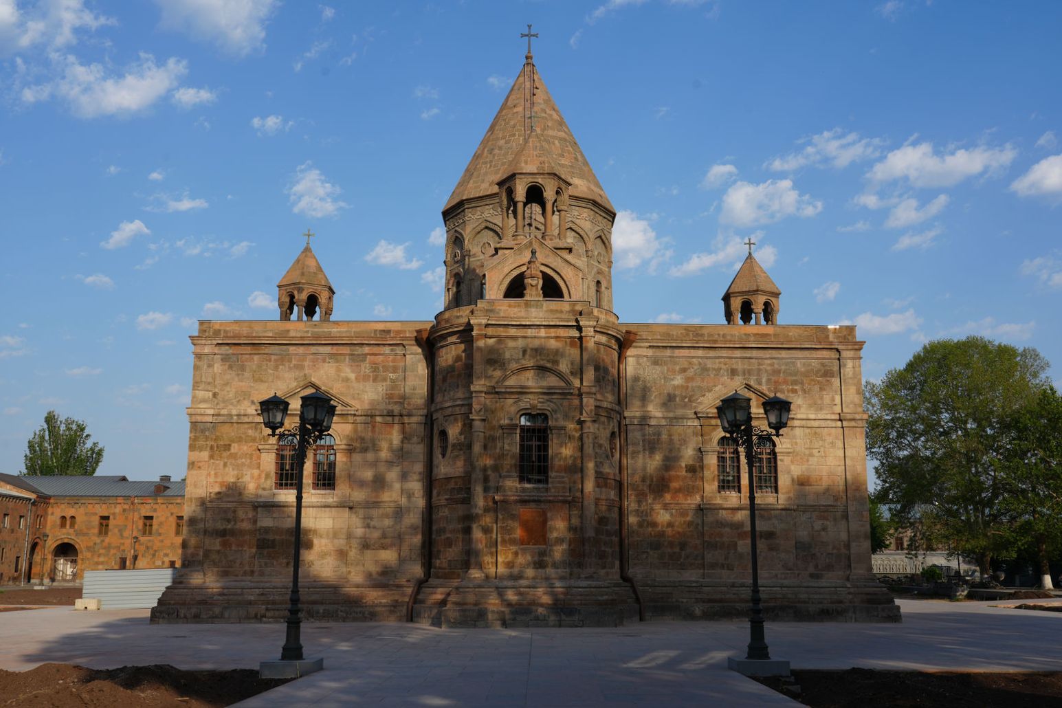 The beautiful historic church at Holy Etchmiadzin