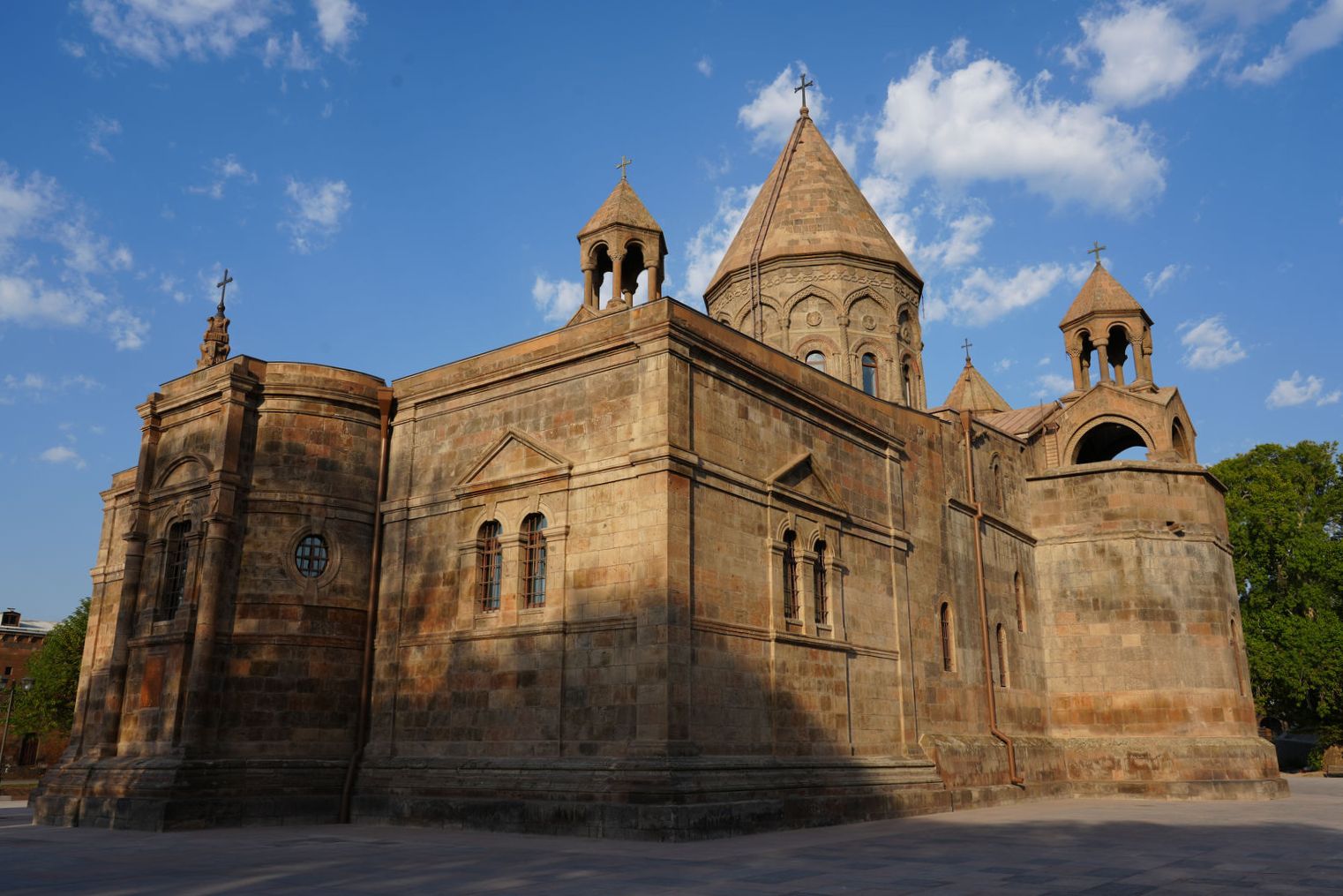 The majestic Etchmiadzin Cathedral