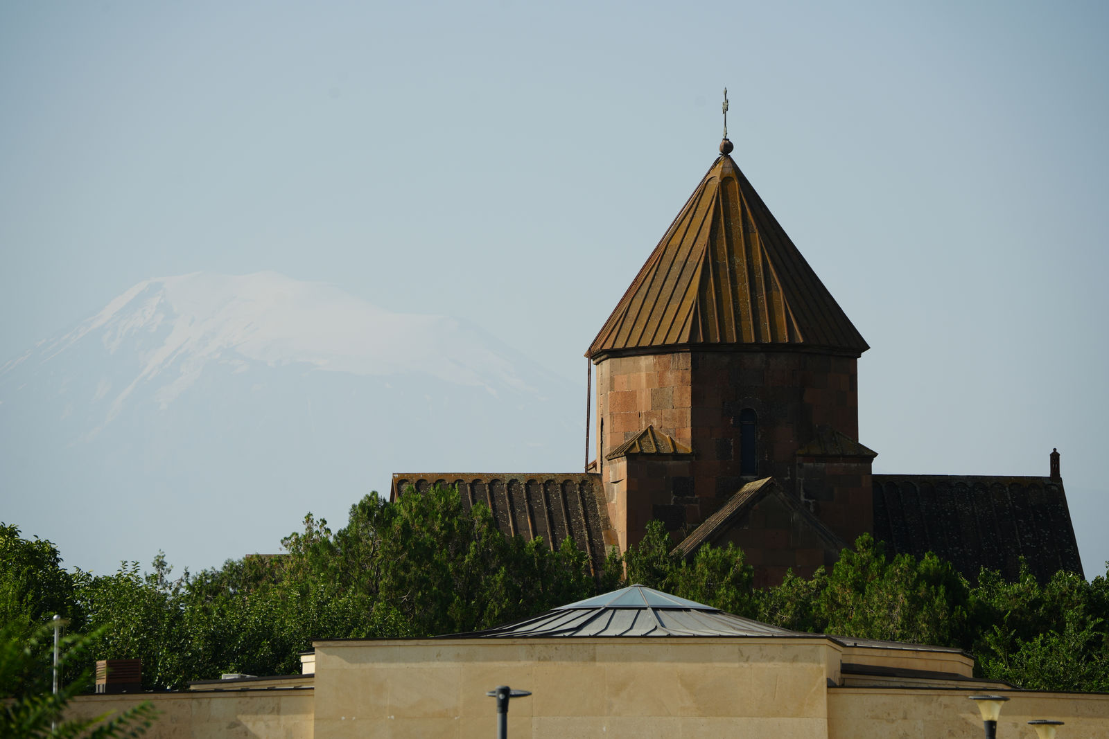 Saint Gayane Church and Mount Ararat