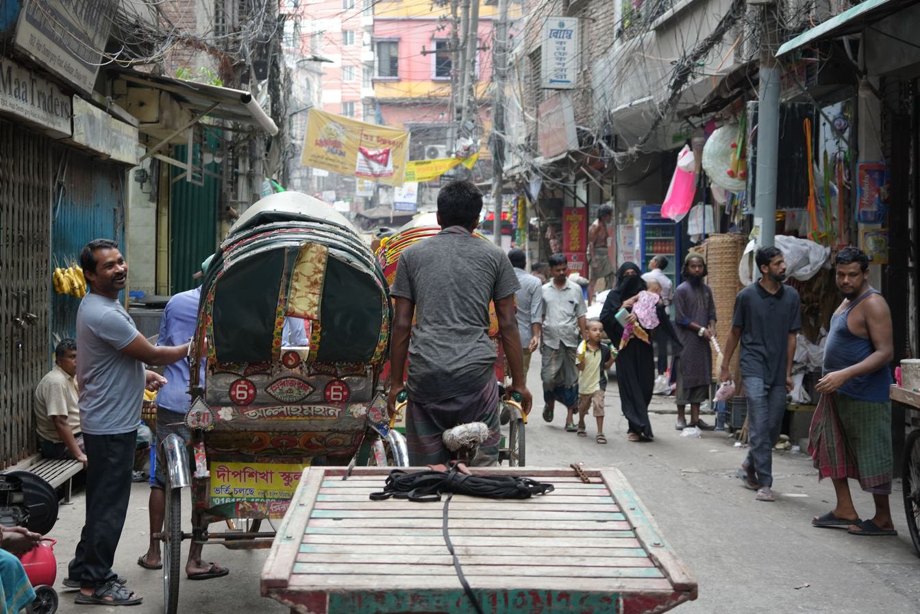 Street scene in Old Dhaka
