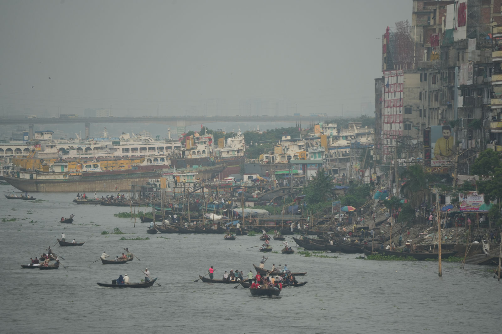 Buriganga River and Sadarghat Port