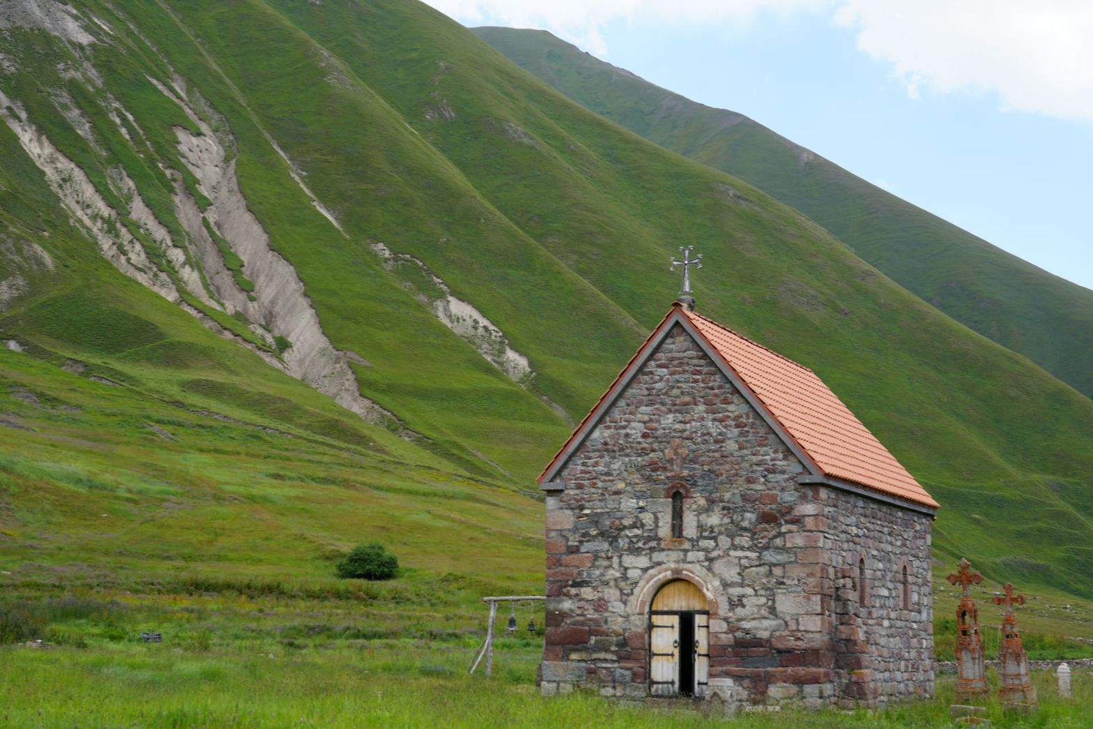 St. Saba Church in Truso Valley