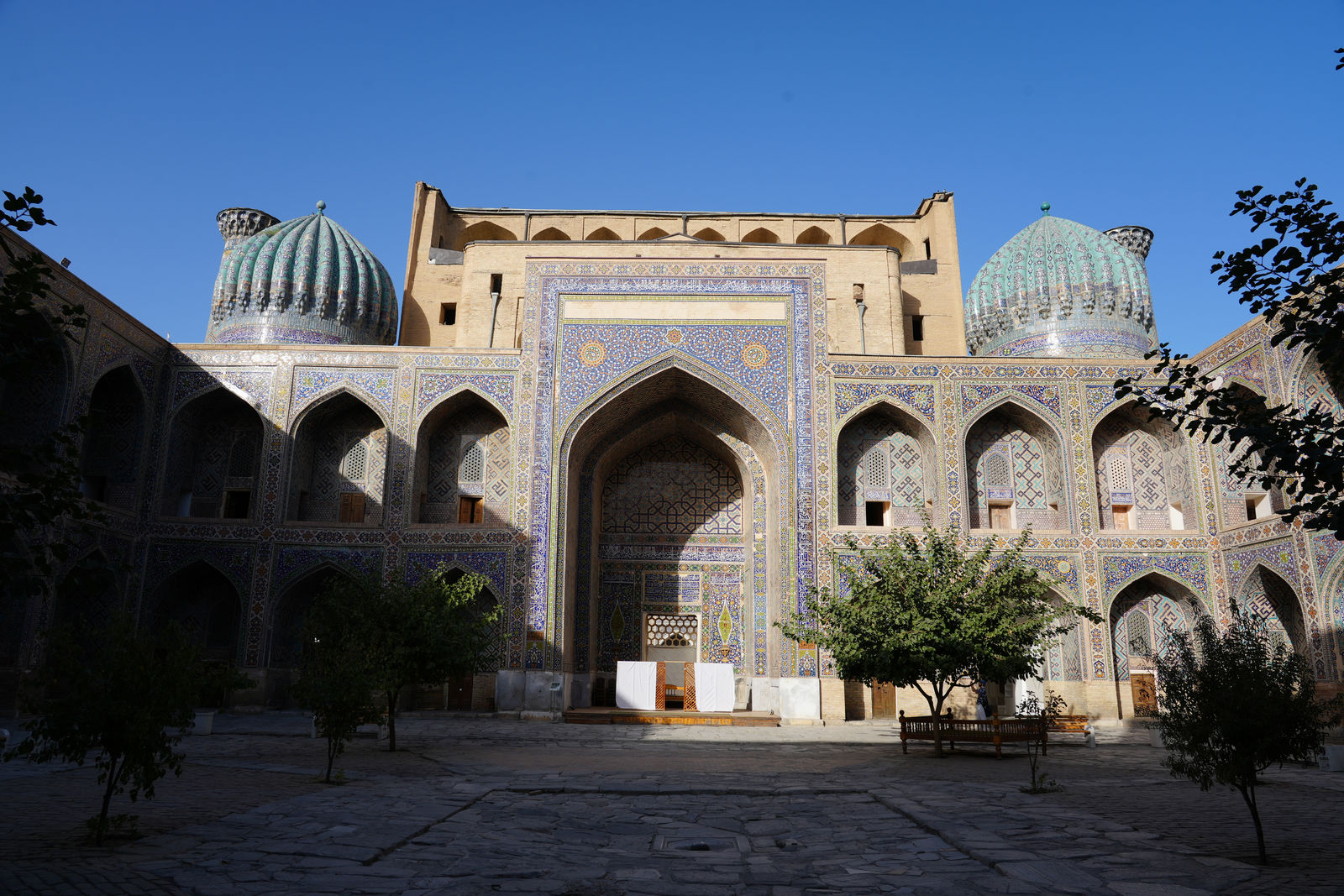 Sher-Dor Madrasah Courtyard