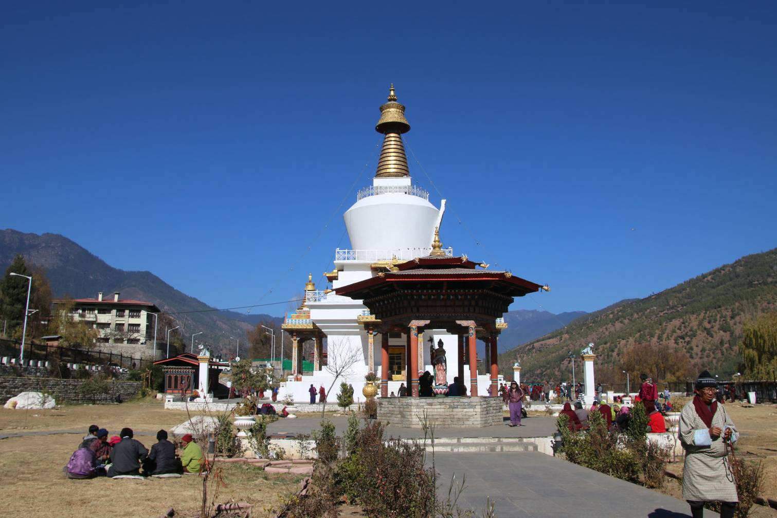 The iconic National Memorial Chorten