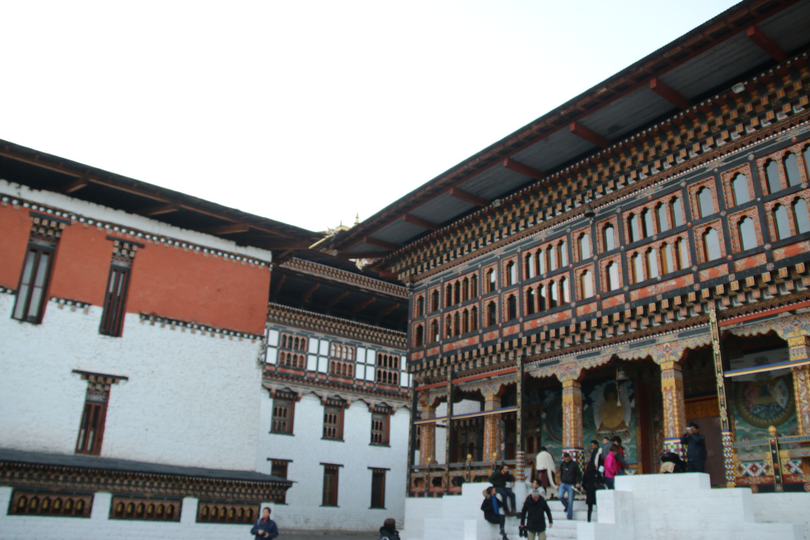 The historic Dechen Phodrang Monastery