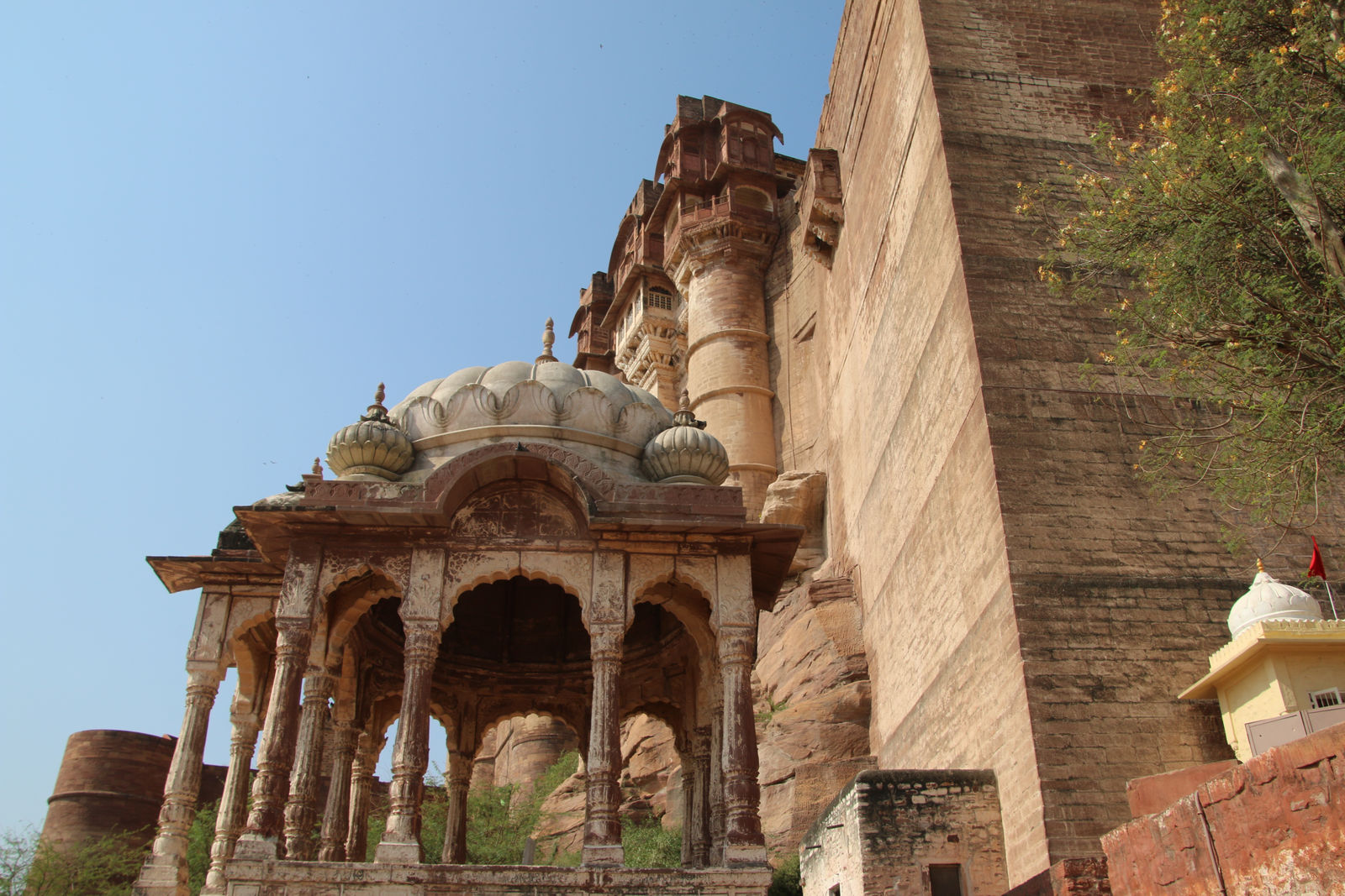 Mehrangarh Fort (Chhatri and Palace Ramparts)