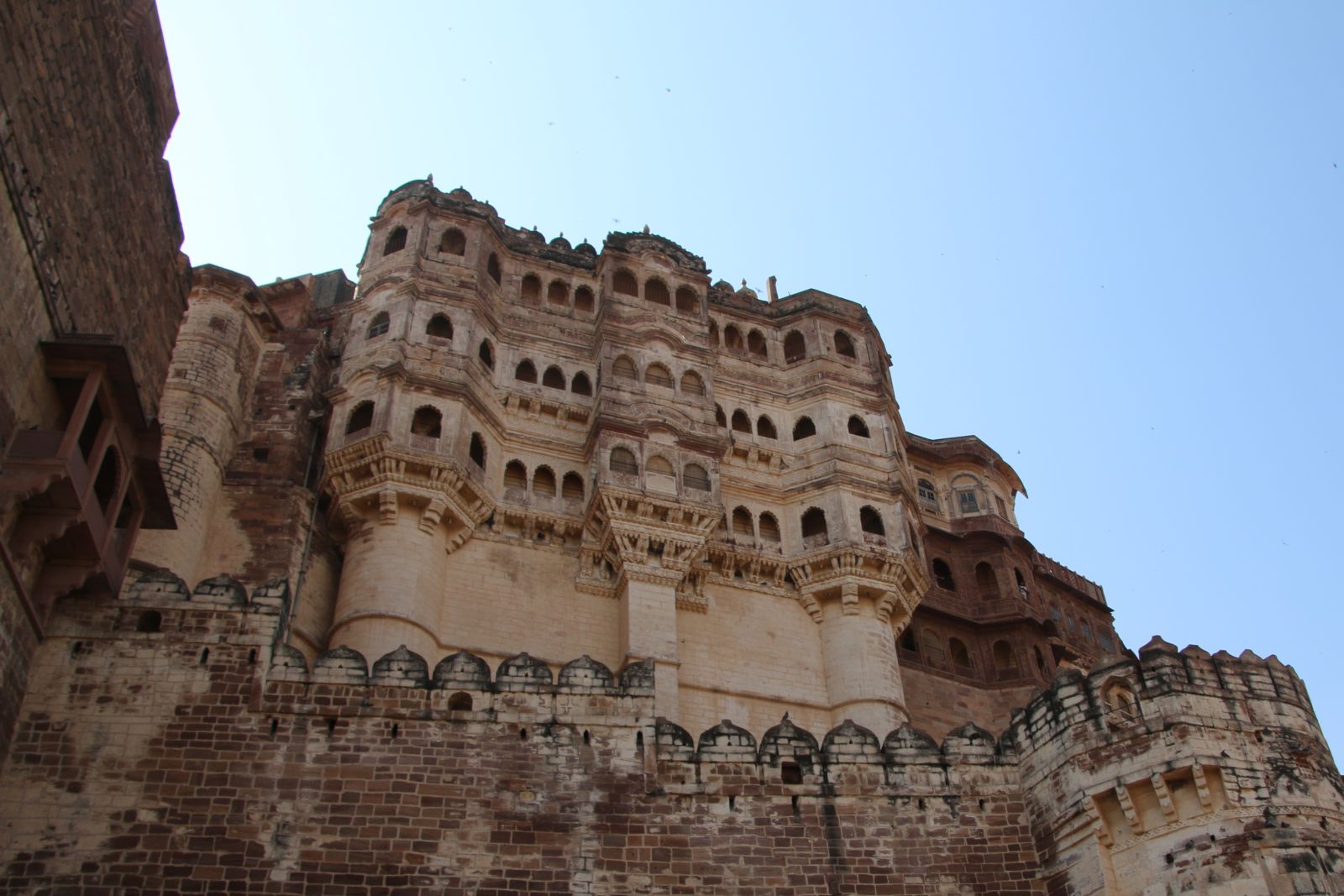 Mehrangarh Fort (Palace Facade and Ramparts)