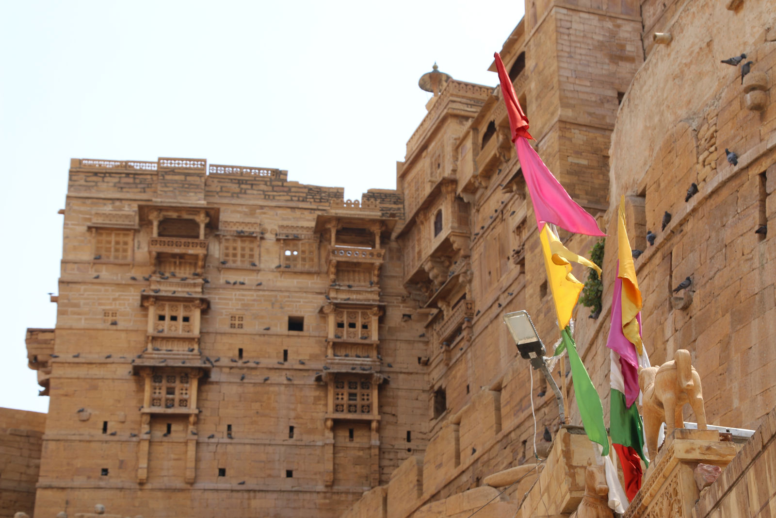Jaisalmer Fort (Royal Palace Facade at Dashera Chowk)
