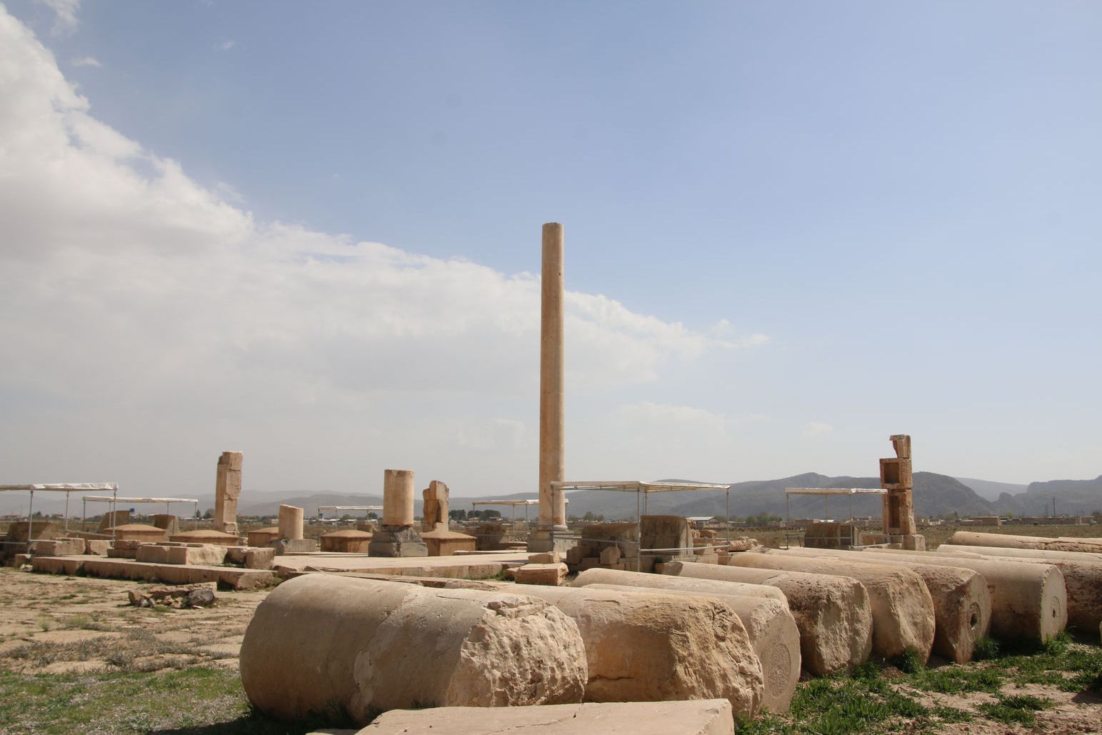 The Audience Hall at Pasargadae