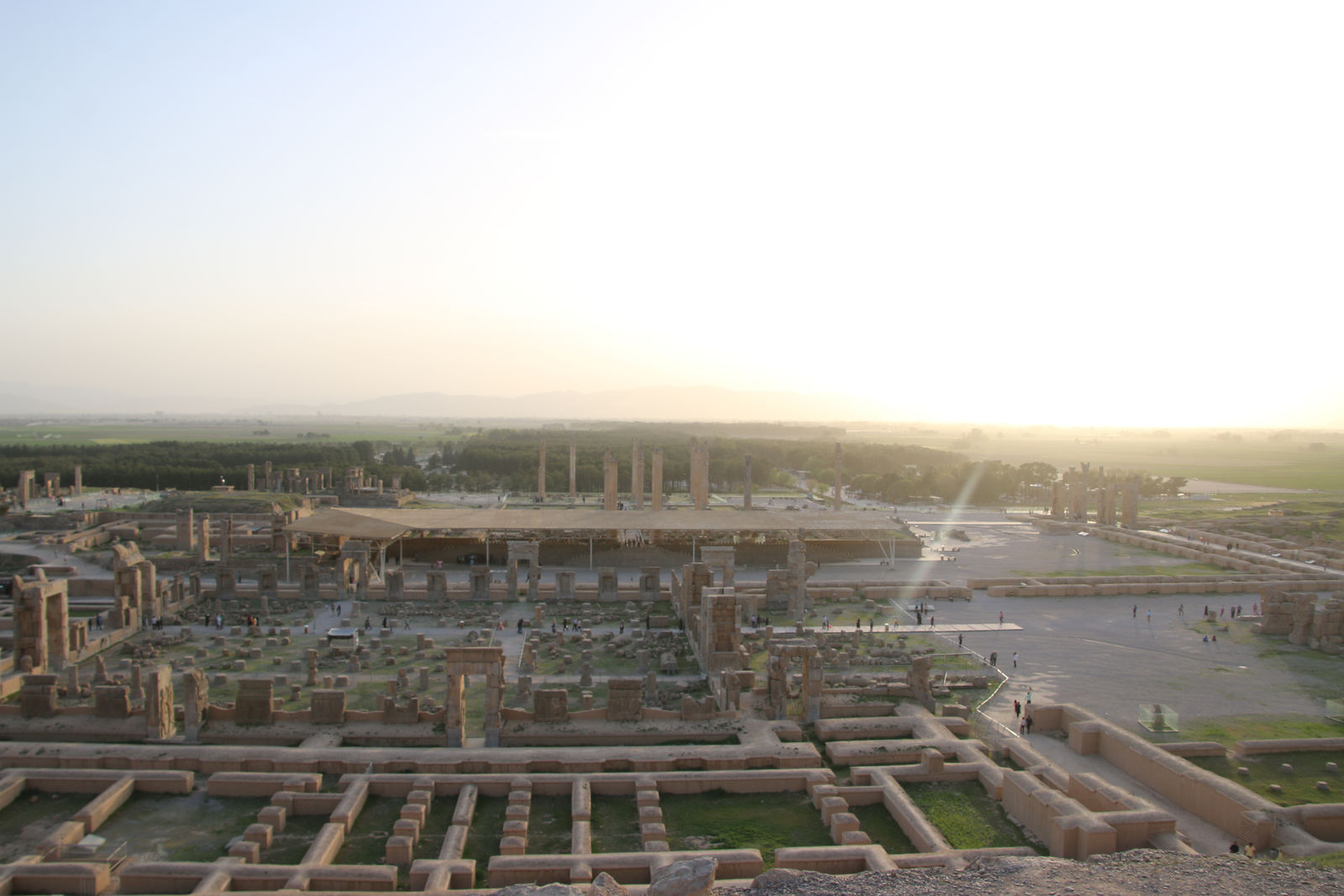 Panoramic view of Persepolis