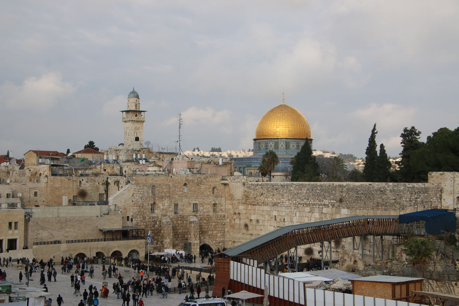 The Western Wall & Dome of the Rock