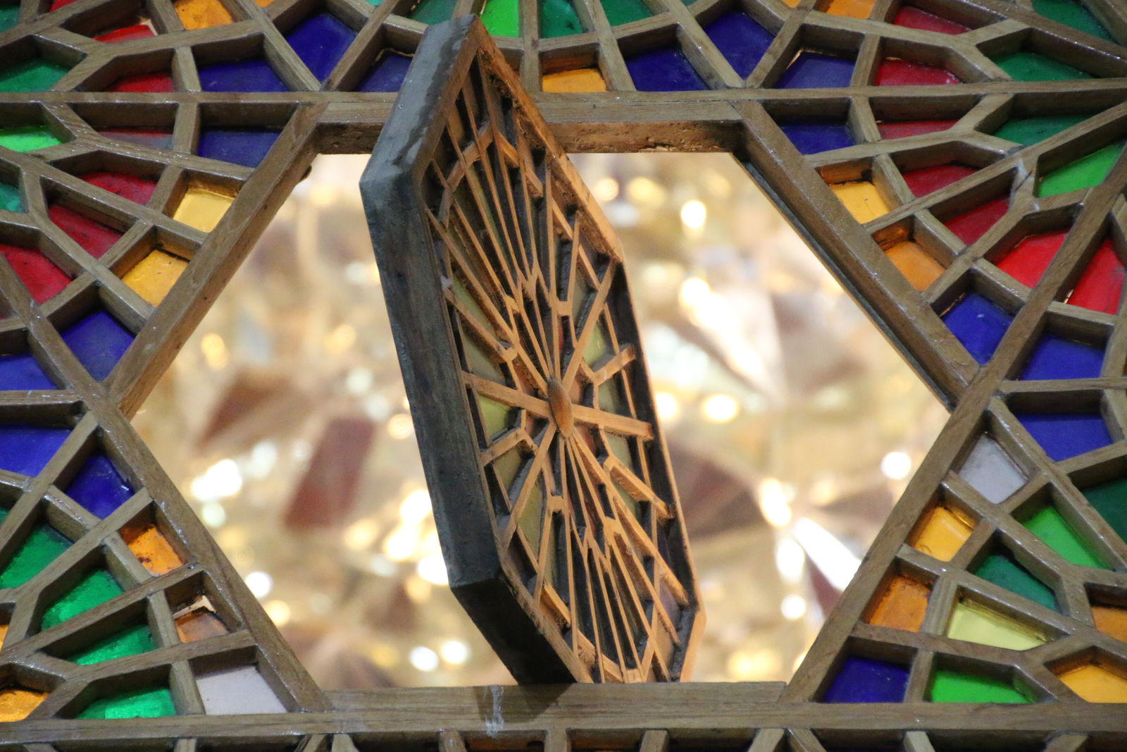 Traditional Orosi window at Zinat al-Molk House