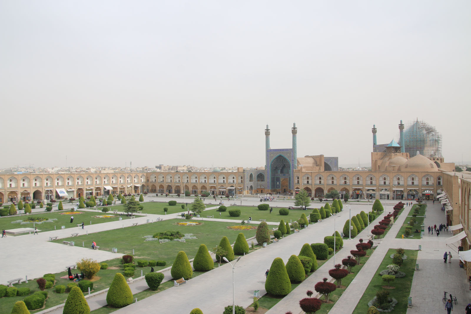 Naqsh-e Jahan Square from Ali Qapu Palace （