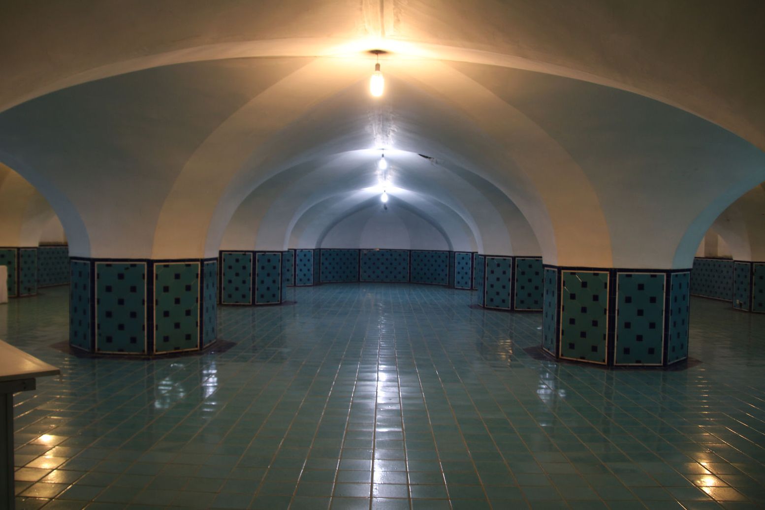 The underground winter prayer hall at Jameh Mosque of Isfahan