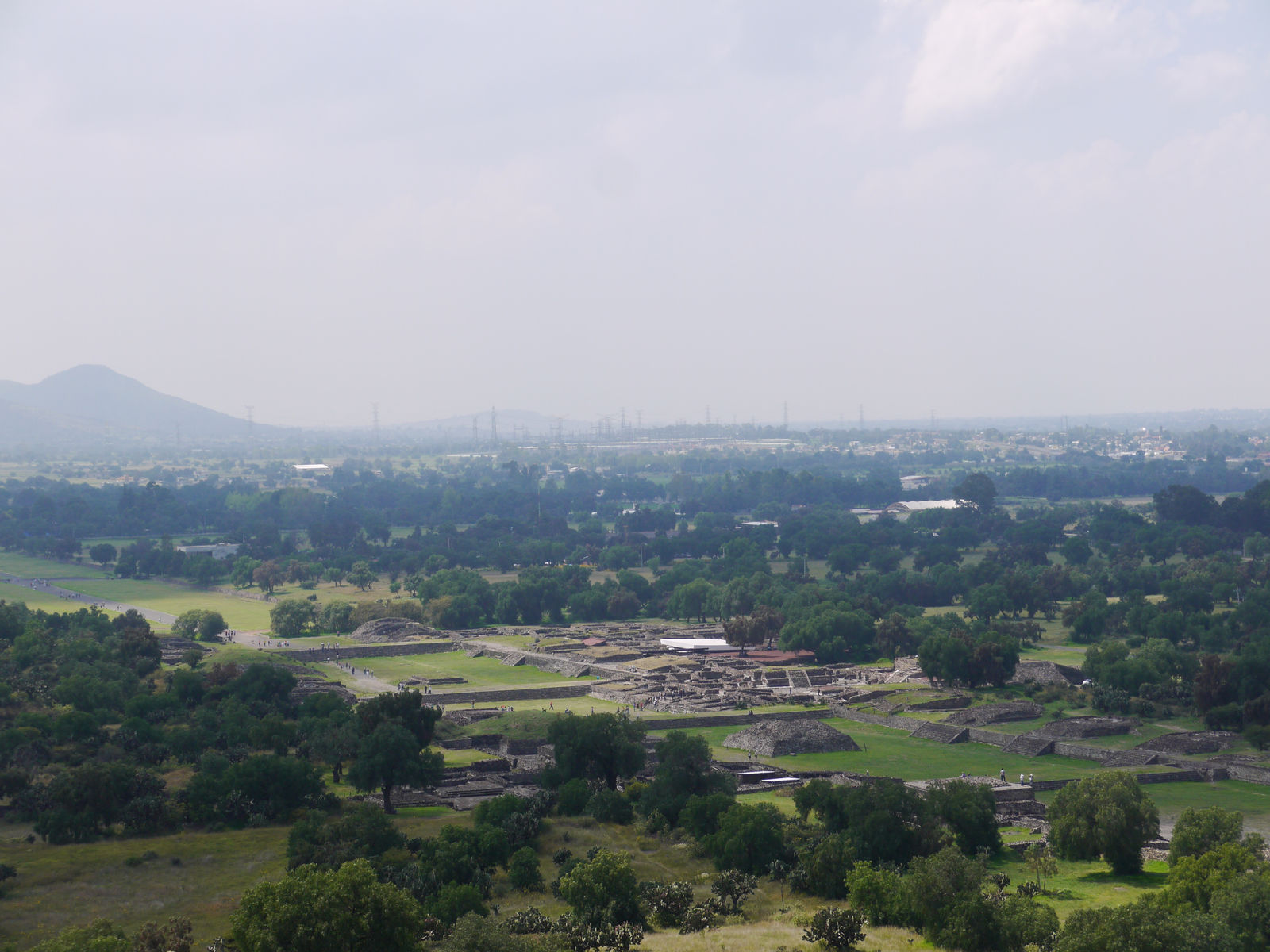 View from the Pyramid of the Sun